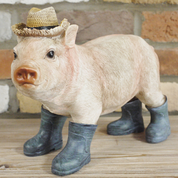 Pig in Wellington Boots 